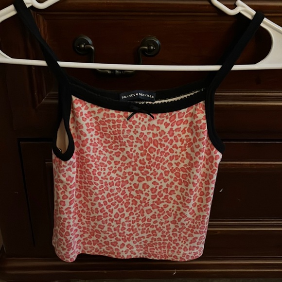 Brandy Melville Tops - Brandy Melville Cheetah Tank Top